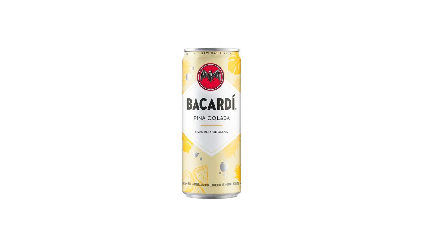 Bacardi Pina 12oz can rum mixed ABV | Saucy Porka - Latin Flavors